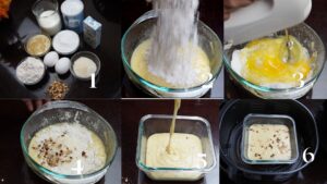 steps for cooking butter cake in air frier