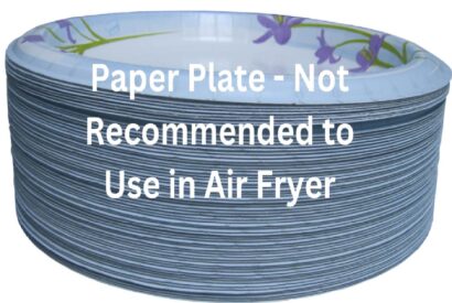 Thumbnail for Can you put paper plate in an air fryer?