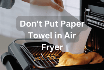 Thumbnail for Can You Put Paper Towel in Air Fryer?
