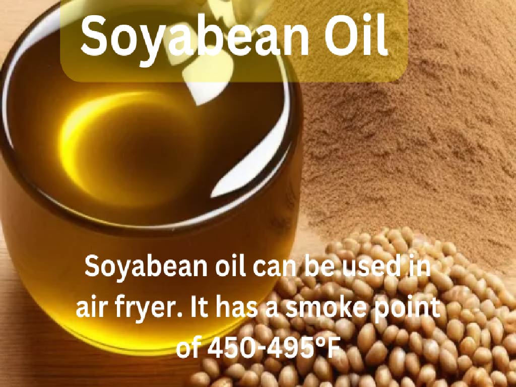 Vegetable (canola) oil can be used in the air fryer